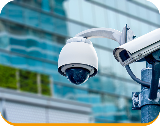 Multiple security cameras
